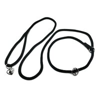 Výstavné vodítko PROFI 150cm 6mm čierna SO STOPOM